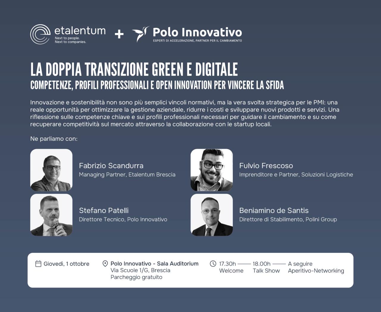 Talk Show: la doppia transizione green e digitale