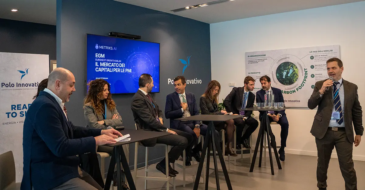 EGM: il mercato dei capitali per le PMI, Metriks.ai: Start-up - Polo innovativo EGM: il mercato dei capitali per le PMI, Metriks.ai: Start-up - Polo innovativo