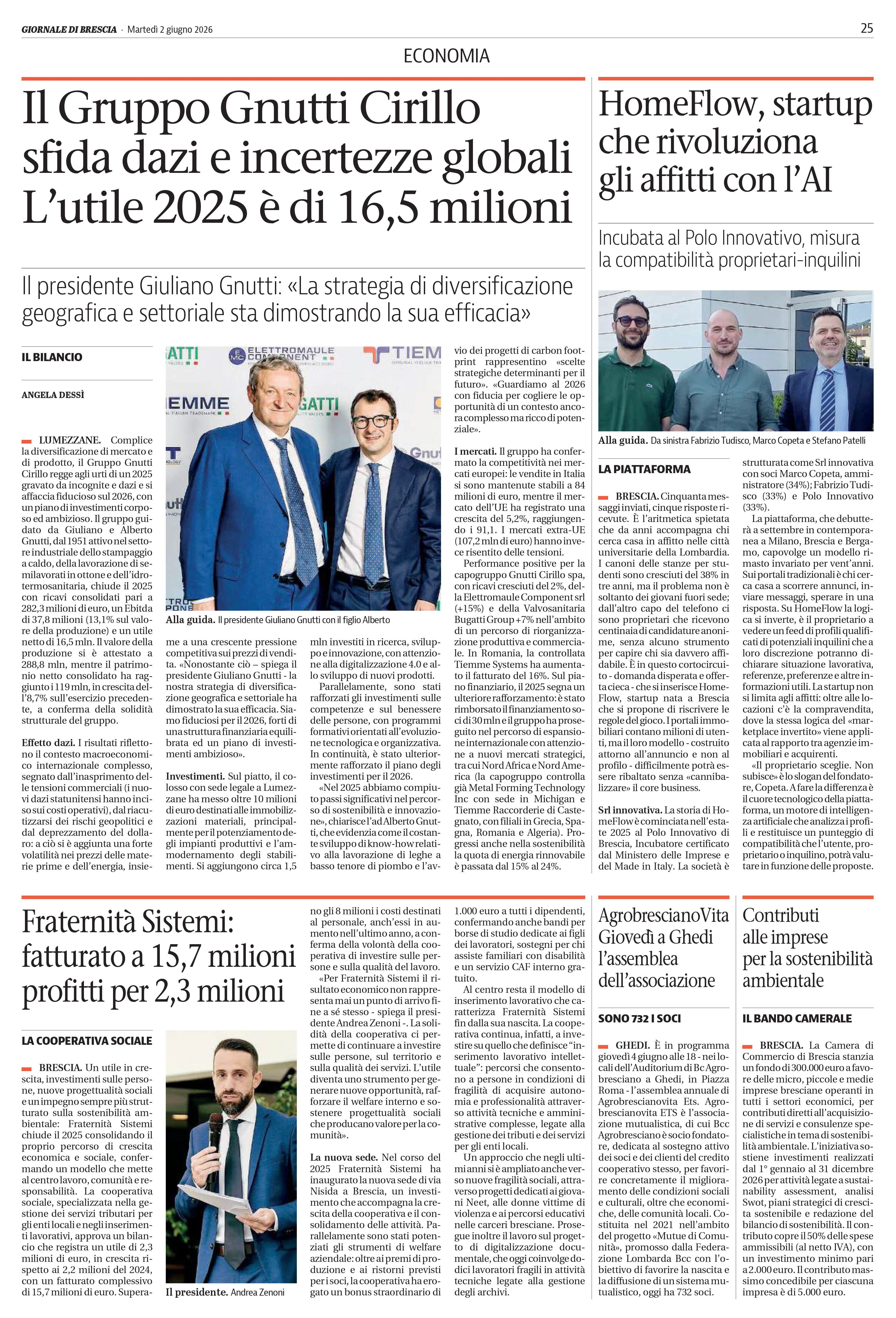 HomeFlow, startup che rivoluziona gli affitti con l’AI - Polo Innovativo