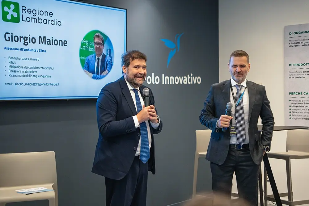 Giorgio Maione -  assessore regione Lombardia - Ready to ESG - Polo Innovativo